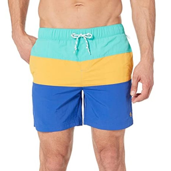 Original Penguin XXL Color Block Swim Shorts NWT